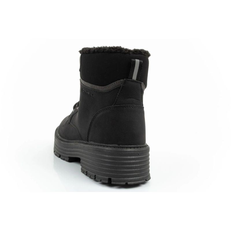 O'neill winter boots women's hiking boots, insulated ankle boots, fashionable black ONeill