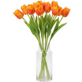 ORANGE TULIP 38CM LIFE-LIKE SPRING DECORATION Home and Garden/Equipment Your Sports Performance