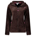 Women’s Fleece Jacket Geographical Norway UPALOOD BROWN DB LADY 047-1 (WZ4176F/GN-BROWN)