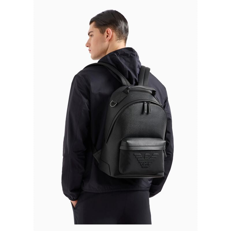 EMPORIO ARMANI Y4O362 Y216J 81073 ブラック Emporio Armani 80557 Men\u0027s Backpack Y4O362-Y216J, 80557, Free Size