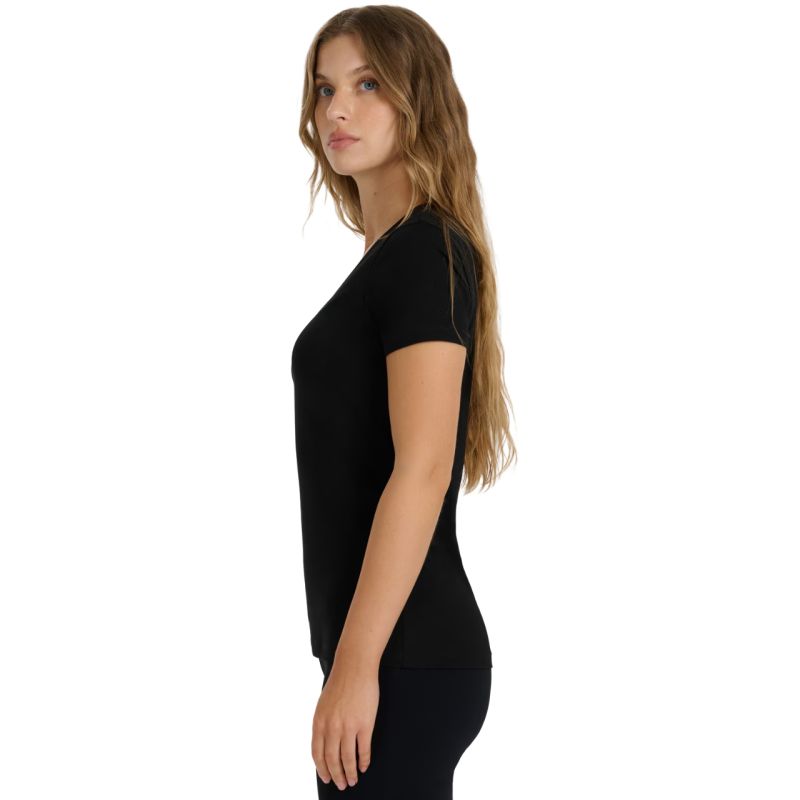 Women's T-shirt 4F F2969 deep black 4FWAW25TTSHF2969 20S In preparation Your Sports Performance