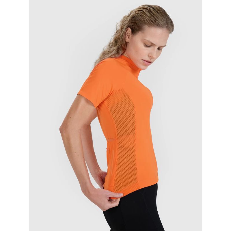 Women's quick-drying cycling jersey 4F 4FWSS25TFTSF1291-70S *Kategoria tymczasowa Your Sports Performance