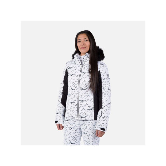 Rossignol W Staci Pr Puffy Jkt Jacket White Import z PMSport Your Sports Performance