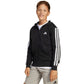 adidas Essentials Full-Zip Kids' Sweatshirt Black and White JD6494 In preparation Adidas