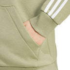 adidas Essentials 3-Stripes Full-Zip Fleece Sweatshirt W JP2352 Clothing/Lifestyle/adidas Adidas