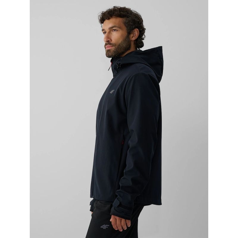 Men's windproof softshell jacket 5000 membrane 4F 4FRAW26TSOFM679-20S