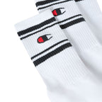 Champion Crew Socks 3 Pairs White U20081 WW006 Clothing Your Sports Performance
