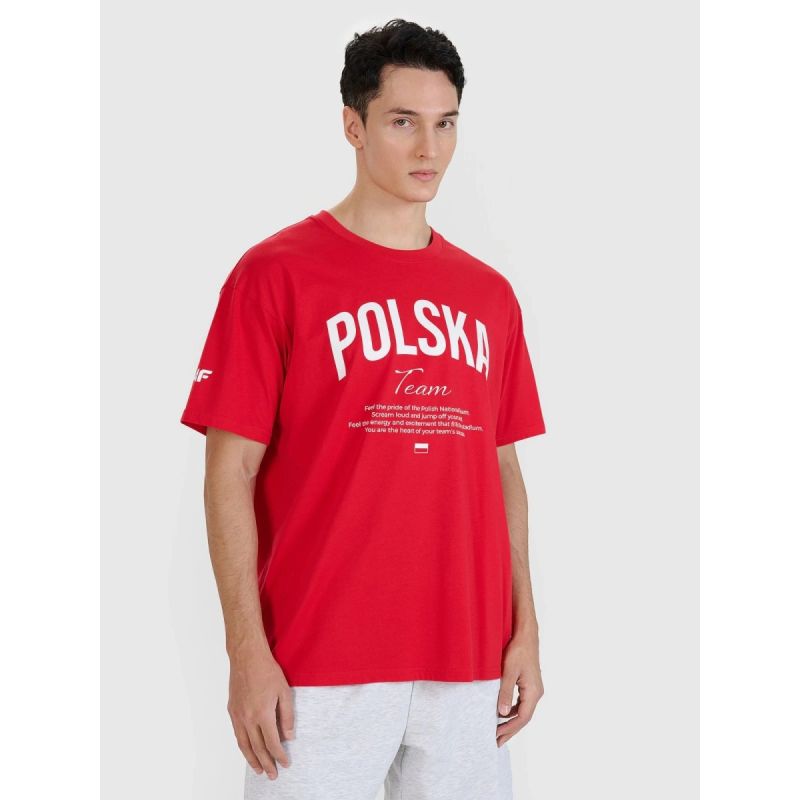 Unisex fan t-shirt 4F 4FRMM00TTSHU2949-62S 4f