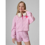 Girls' loose sweatshirt with hood 4F 4FJRSS26TSWSF2936-56S 4f