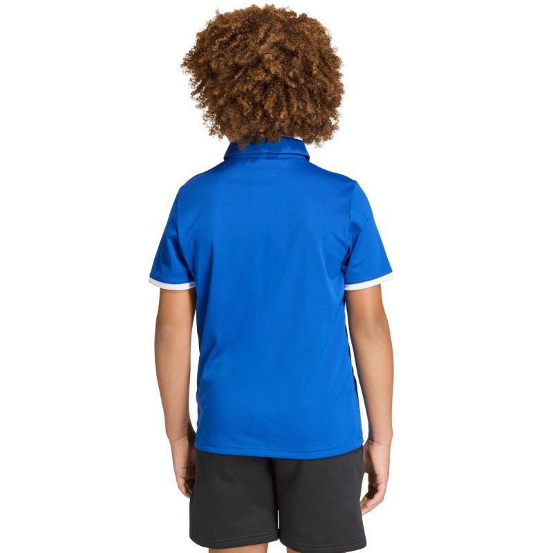 adidas Entrada 26 Polo T-shirt for kids blue JZ6625