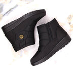 News W EVE437A black wedge snow boots Footwear/Outdoor/News Your Sports Performance