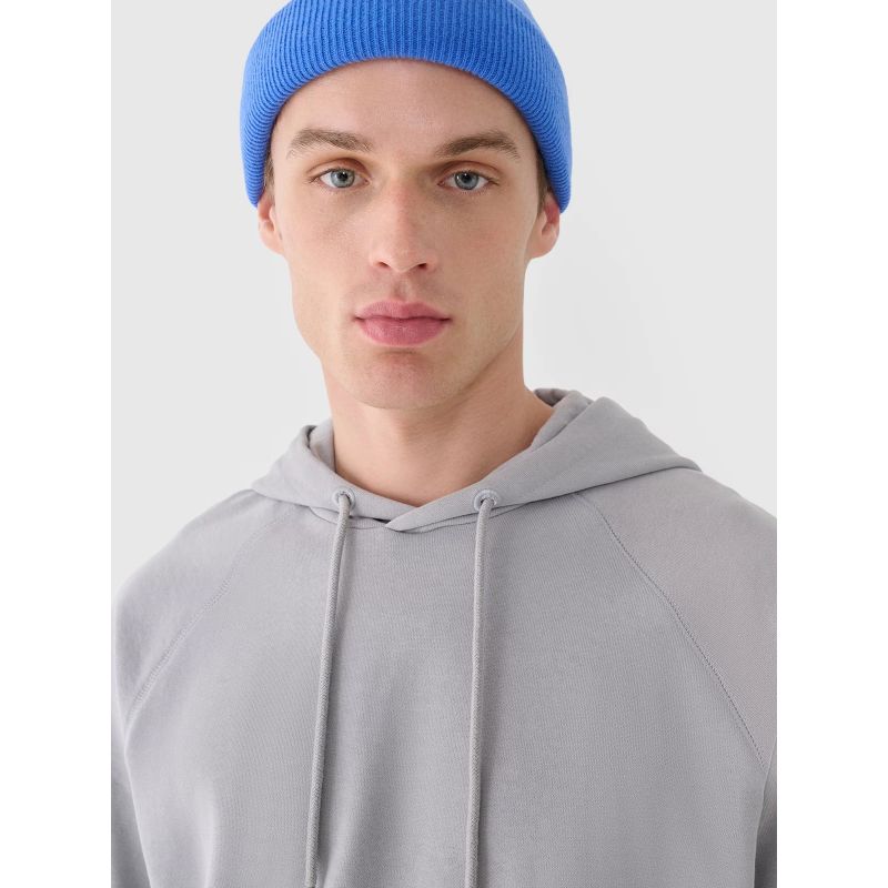 Men's sweatshirt with hood, open, 4F 4FRAW24TSWSM1821-27S *Kategoria tymczasowa Your Sports Performance