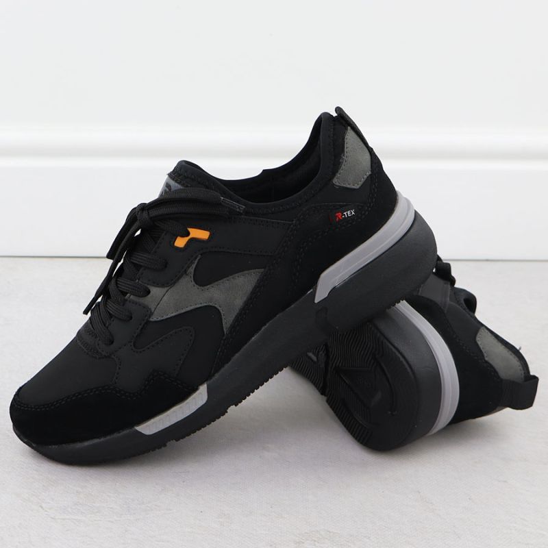 Rieker U1403-01 waterproof black sports shoes Footwear Your Sports Performance