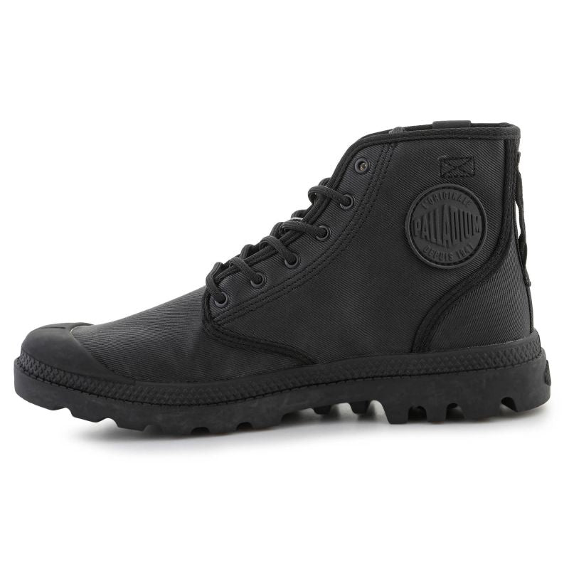 Palladium PAMPA HI COATED U 74375-008-M Black shoes Footwear/Lifestyle/Palladium Your Sports Performance
