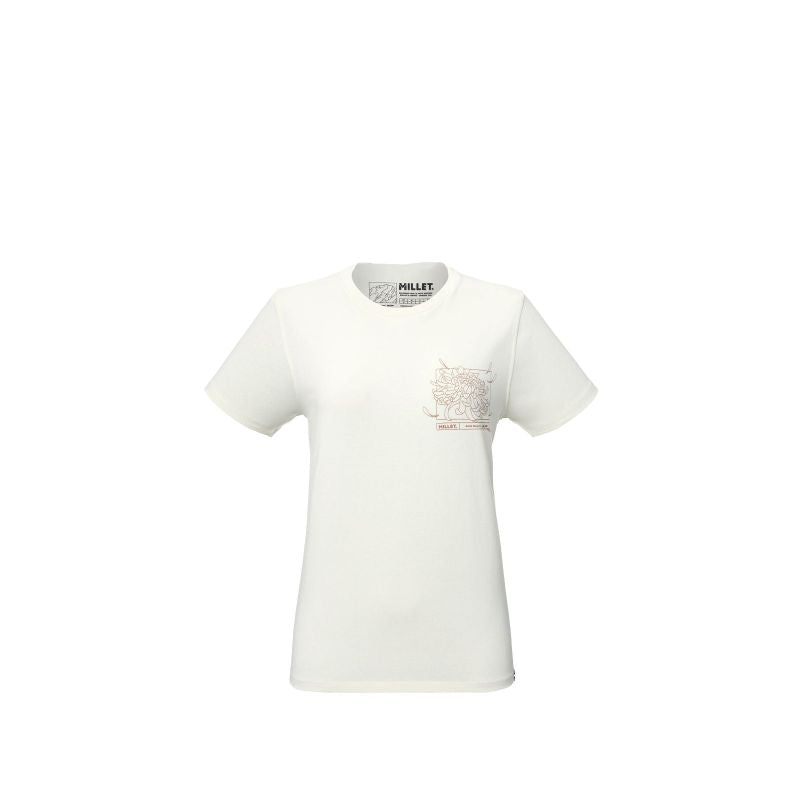 MILLET Cimaï Collab Ts Ss W women's t-shirt beige