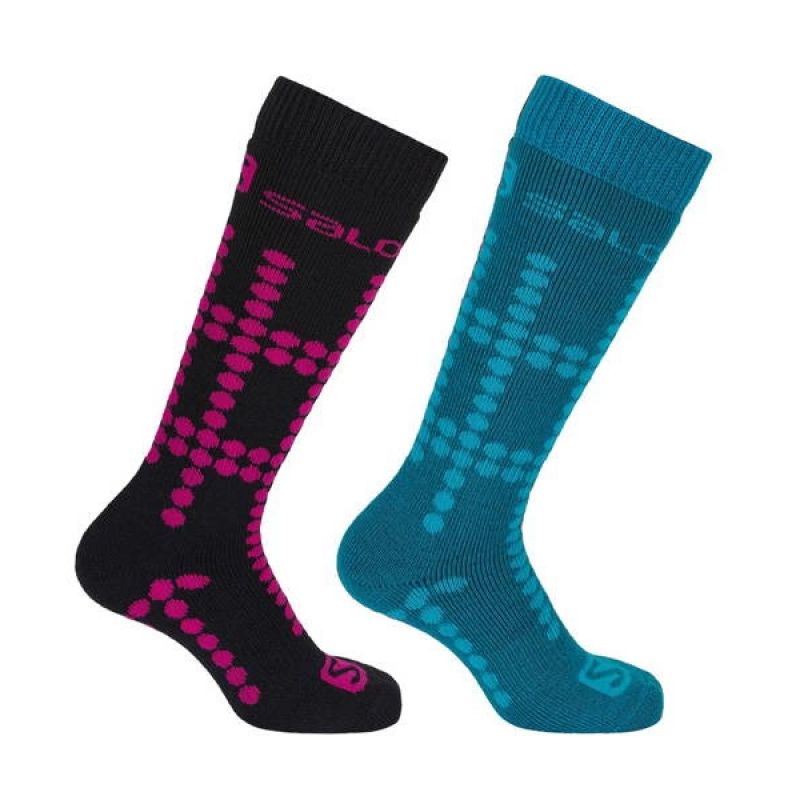 Salomon 2pack ski socks 392474 Clothing/Ski Your Sports Performance