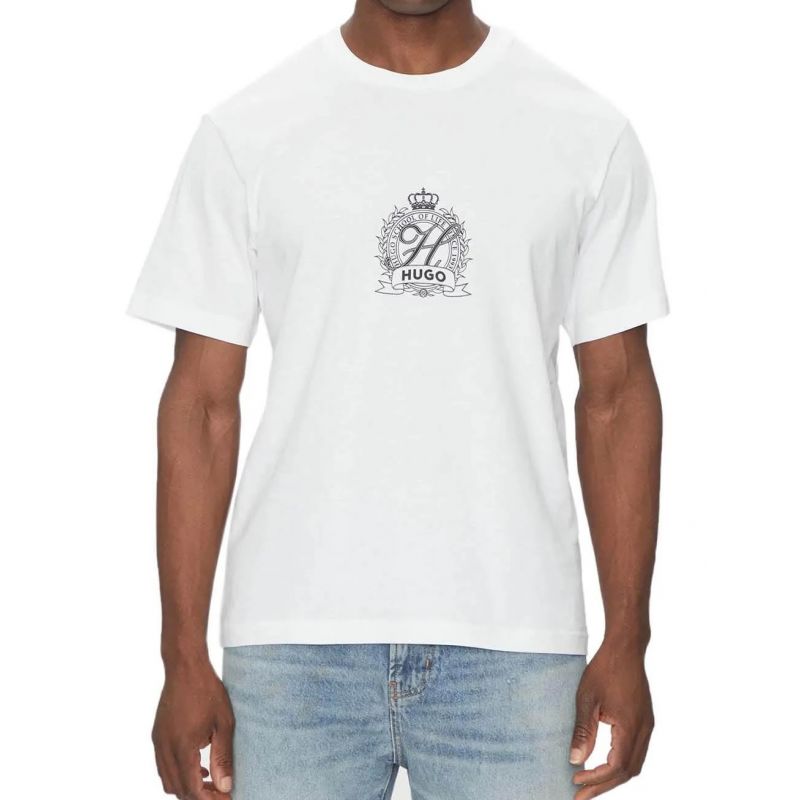 HUGO Daminor T-shirt white (50538246-100) In preparation Your Sports Performance
