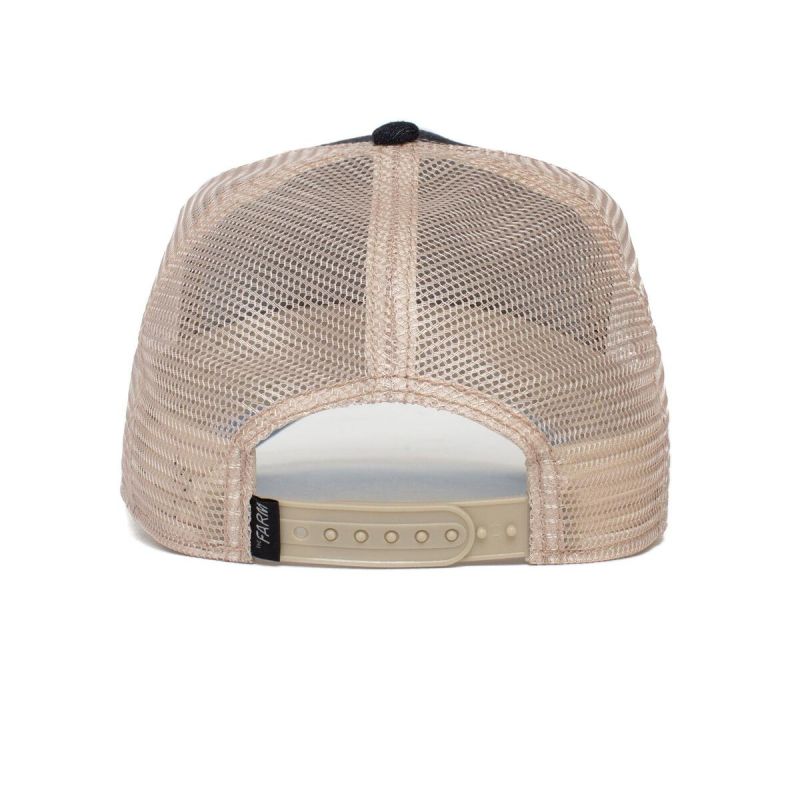Goorin Bros. The Goat Trucker Cap - 101-0385-CHA Odzież/Czapki/Czapki z daszkiem Your Sports Performance