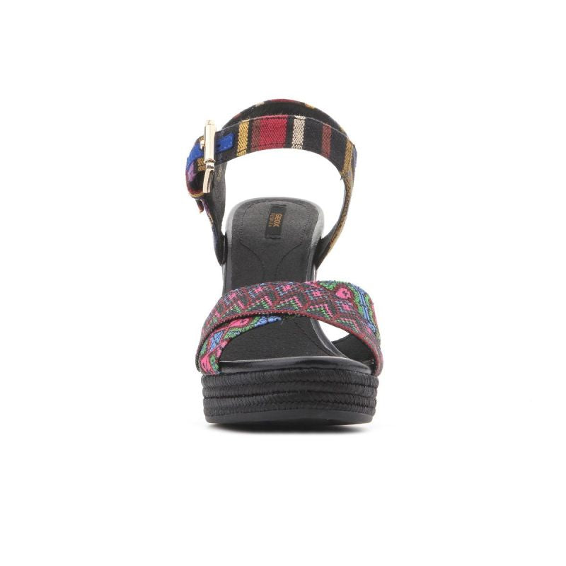 Geox W D82P6G 000AW C0042 wedge shoes