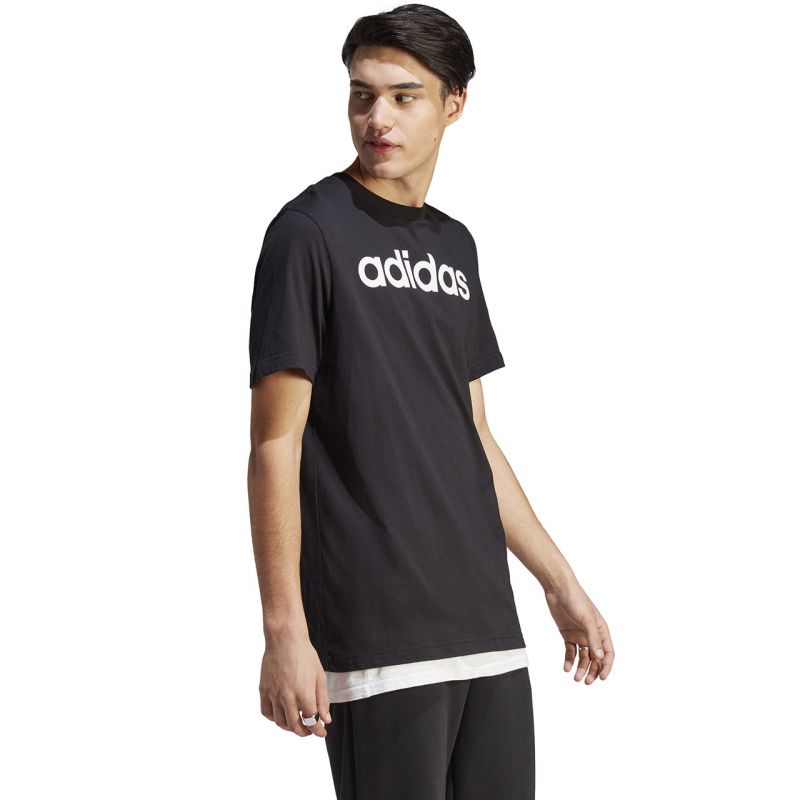 adidas Essentials Single Jersey Linear Embroidered Logo Tee M IC9274 Clothing/Training Adidas
