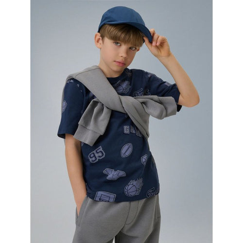 Boy's regular printed T-shirt 4F 4FJRSS26TTSHM3466-31A 4f