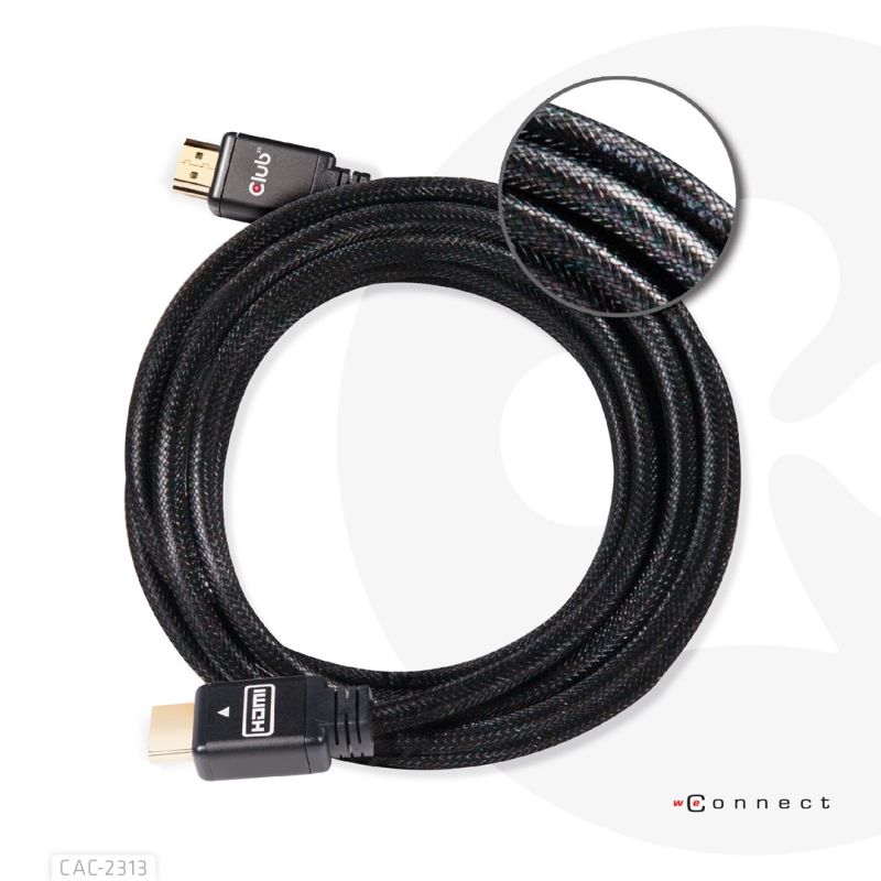 CLUB3D HDMI 2.0 4K60Hz RedMere cable 10m/32.8ft Kable i adaptery/Kable HDMI Your Sports Performance