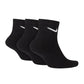 Nike Everyday Cushion Ankle 3Pak M SX7667-010 socks Clothing/Training/Socks Nike