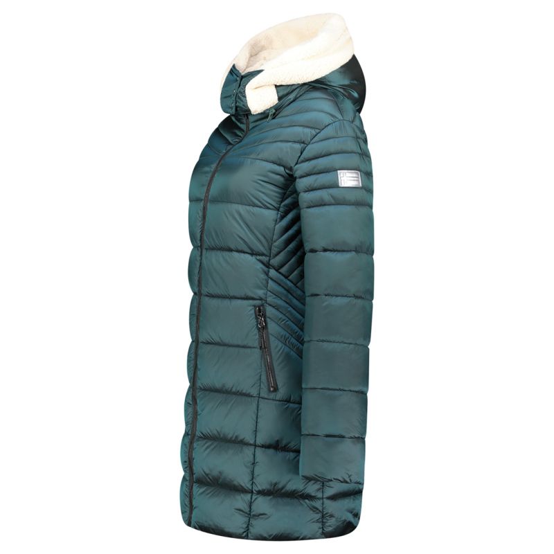 Geographical Norway CARENNE DGREEN DB LADY 0116 Women's Parka (WZ5516F/GN-DARK GREEN)