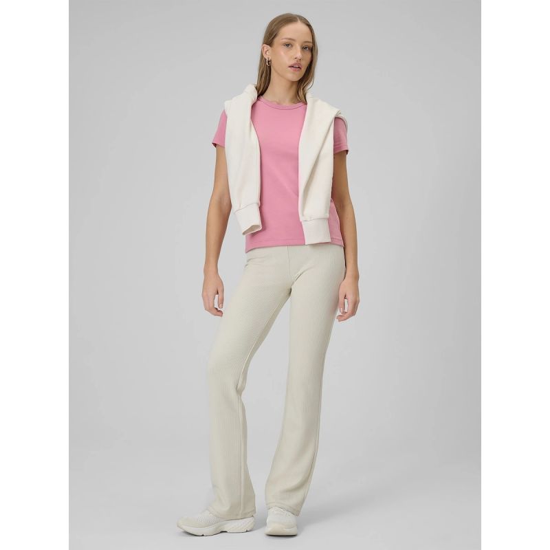 Women's slim plain T-shirt 4F 4FRAW25TTSHF3623-56S 4f