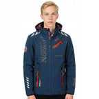 Geographical Norway Softshell ROYAUTE DB NAVY RED MEN 068 (WY2001H/GN/Navy / Red) Geographical Norway