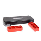 Step for aerobics HMS AS003 black / gray / red Accessories/Training equipment/Stepy Your Sports Performance