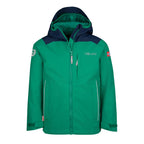 Children’s Rain Jacket for Boys/Girls Trollkids Kids Bergen Jacket pepper green/navy (610-327)