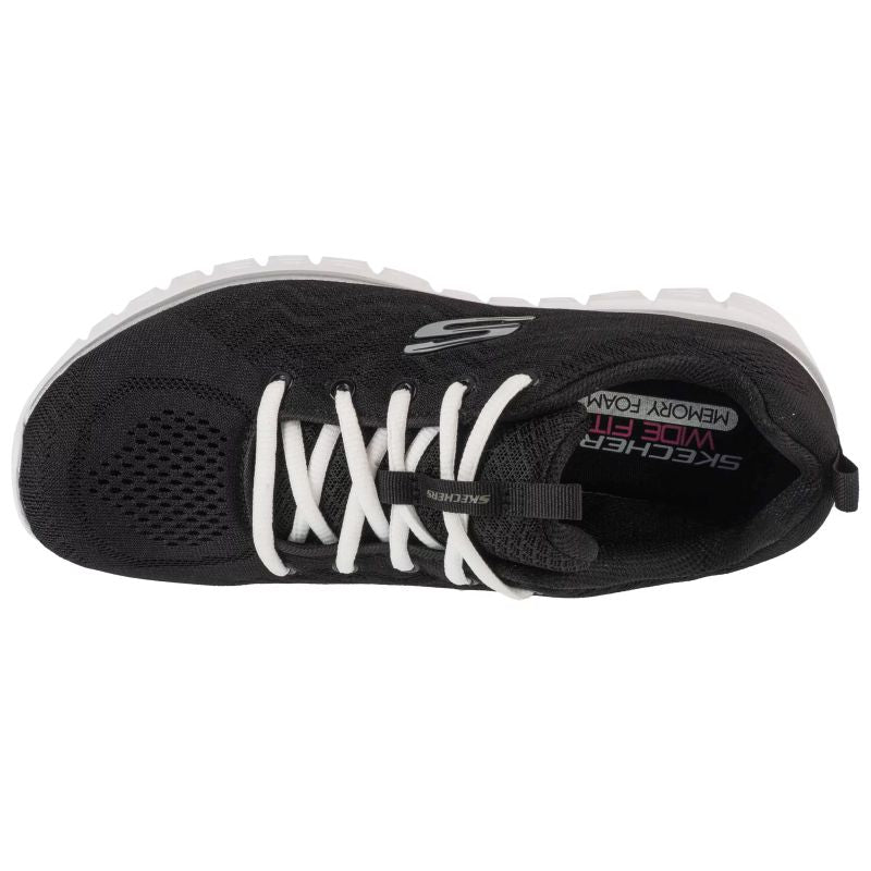 Skechers Graceful - Get Connected 12615W-BKW Black 36 In preparation Your Sports Performance