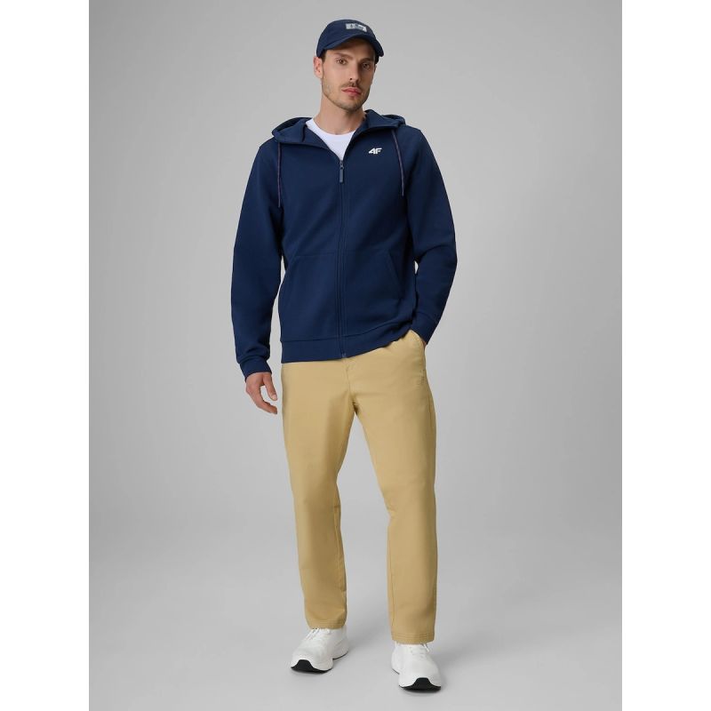 Men's zip-up sweatshirt with hood 4F 4FRSS26TSWSM2979-31S 4f