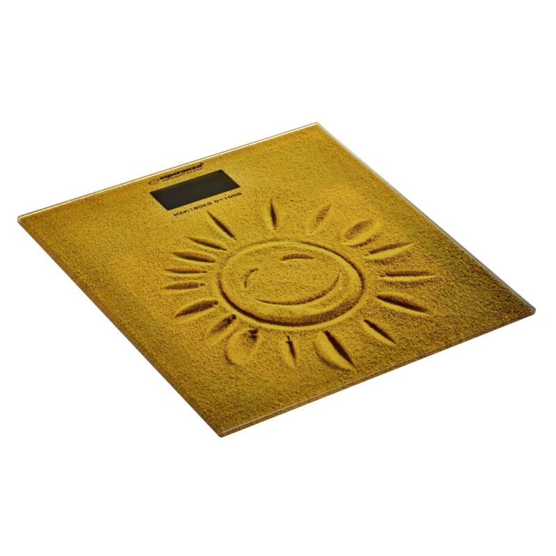Esperanza Sunshine EBS006 Bathroom Scale (Sand Color) AGD - Produkty/Wagi łazienkowe Your Sports Performance