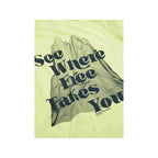 PEAK PERFORMANCE Explore Graphic Tee Women Yellow