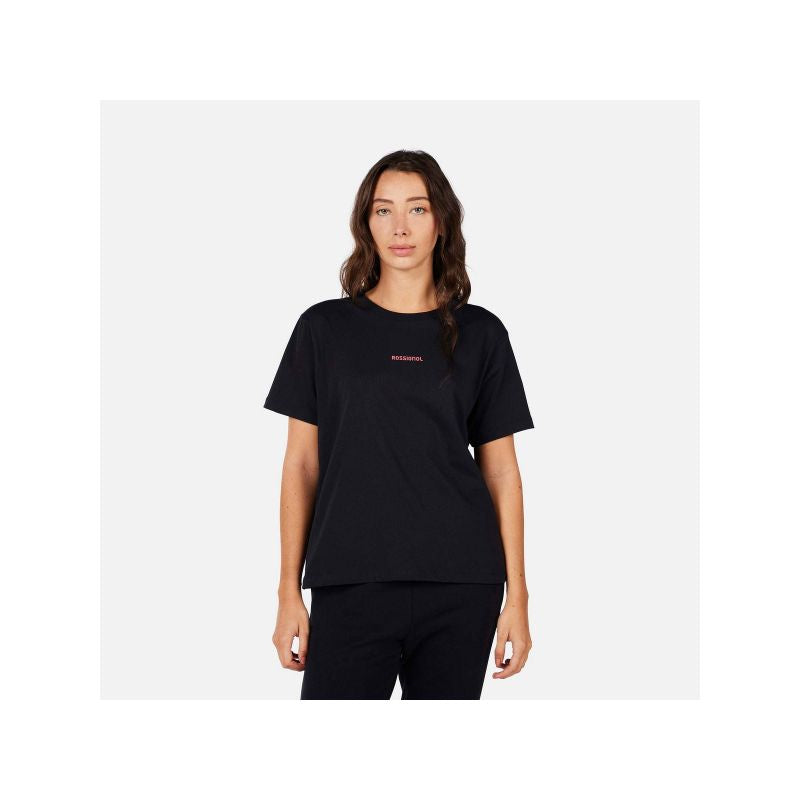 ROSSIGNOL W Waterfall Relax Tee Women's Black