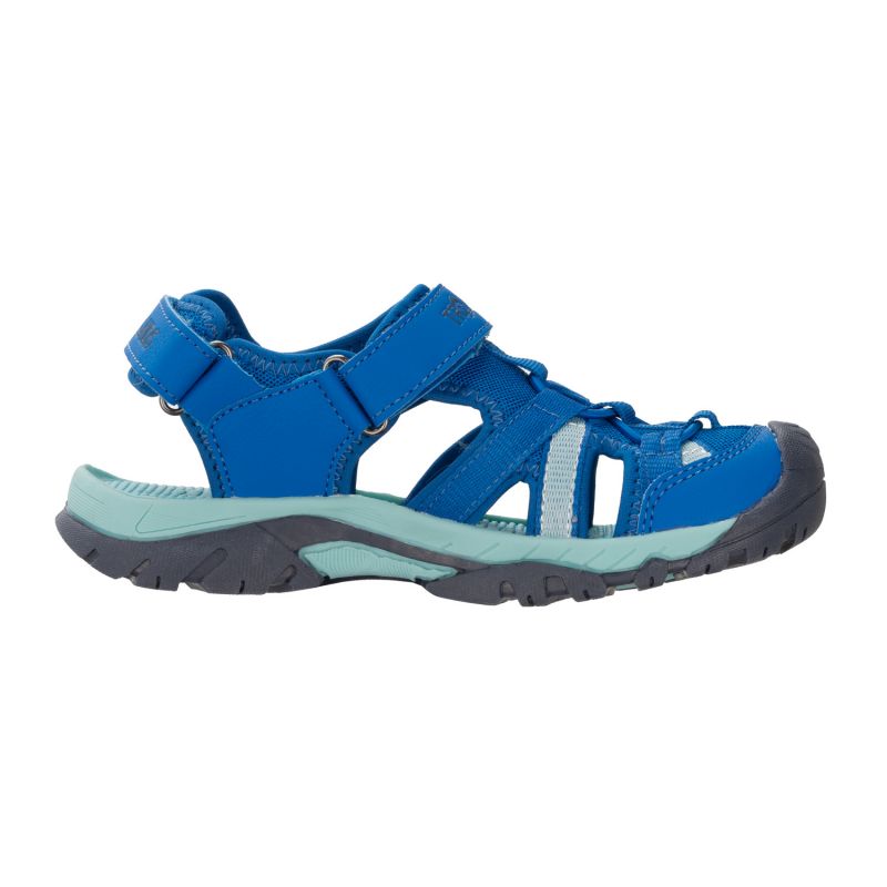 Trollkids Kids Stavanger Sandal XT cobalt blue/dusky turquoise/dark navy children's sports sandals for boys/girls (659-199) In preparation Your Sports Performance