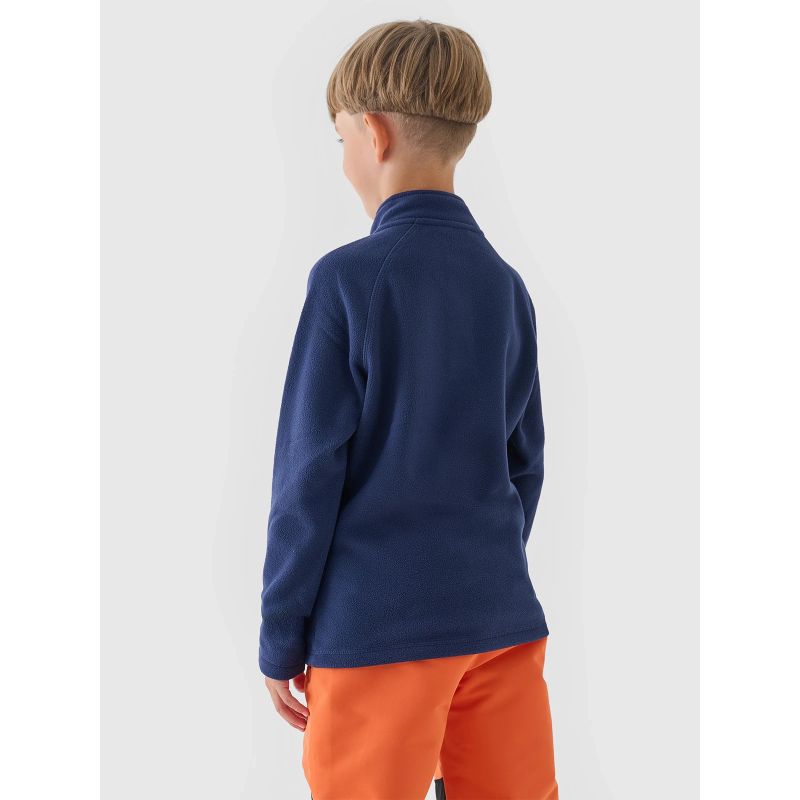 Boy's fleece thermal underwear (top) 4F Junior 4FJWAW24UFLEM050-31S *Kategoria tymczasowa Your Sports Performance