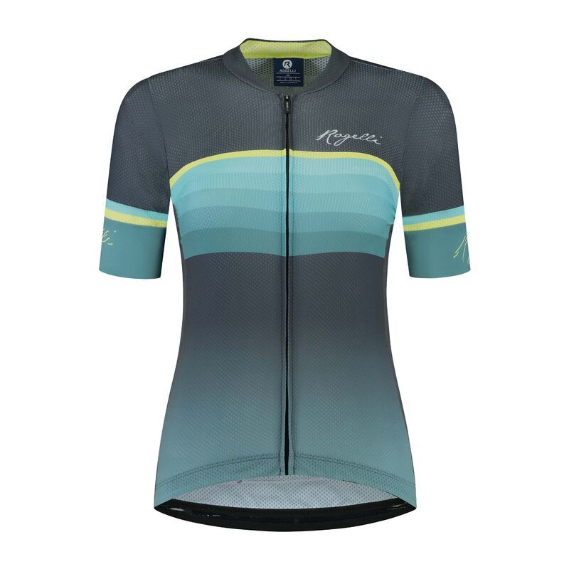 Rogelli IMPRESS II women's t-shirt mint-yellow M Rogelli/Rower/Woman/Koszulki Your Sports Performance