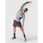 Men's quick-drying running longsleeve 4F 4FWAW24TFLOM252-27S *Kategoria tymczasowa Your Sports Performance