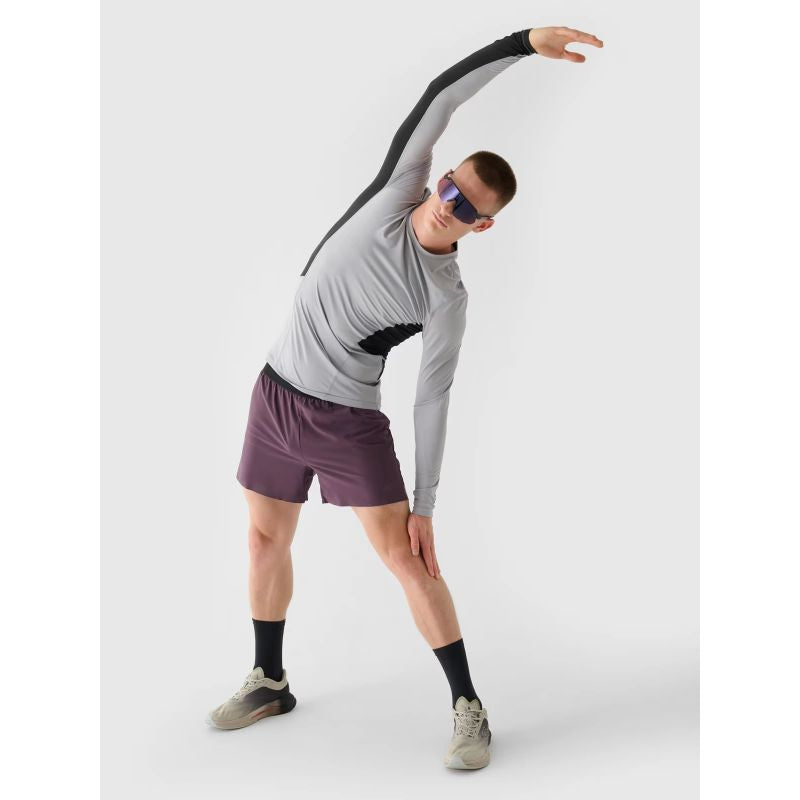 Men's quick-drying running longsleeve 4F 4FWAW24TFLOM252-27S *Kategoria tymczasowa Your Sports Performance
