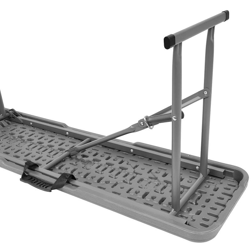 CATERING BANQUET FOLDING BENCH 183x28x43CM WOODLAND BOARD DARK GREY Home and Garden/Garden Your Sports Performance