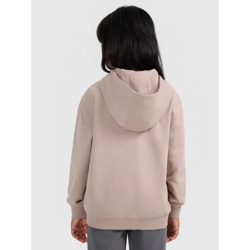 Girls' 4F Zip-Up Hoodie 4FJRAW25TSWSF2466-83S