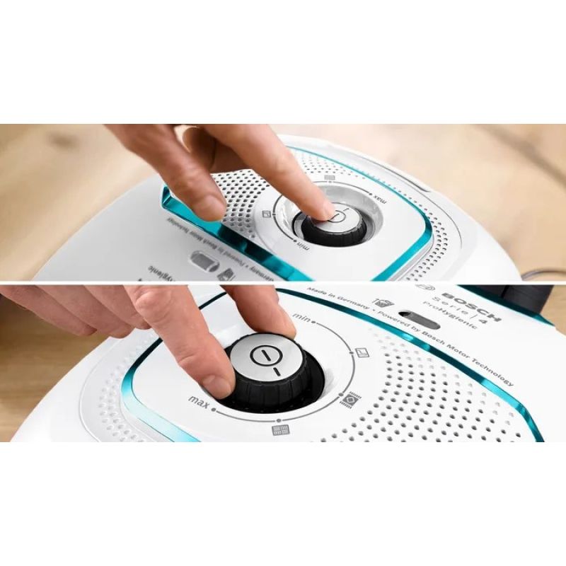 Bosch Series 4 BGB41HYG1H Bagged Vacuum Cleaner (600W; White) AGD - Produkty/Odkurzacze Your Sports Performance