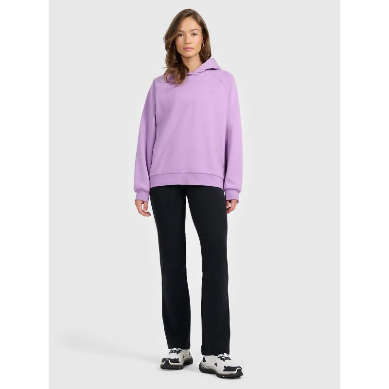 Women's sweatshirt with hood, open, 4F 4FRAW25TSWSF2775-52S 4f