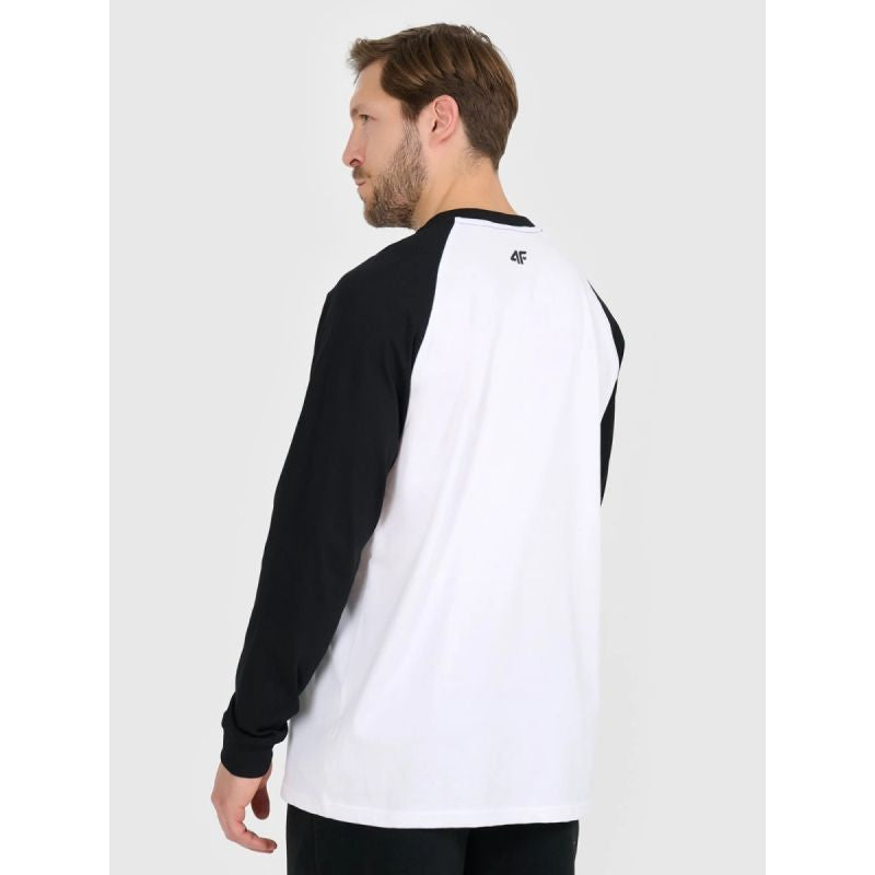 Men's oversize longsleeve 4F 4FRAW25TLONM633-10S *Kategoria tymczasowa Your Sports Performance