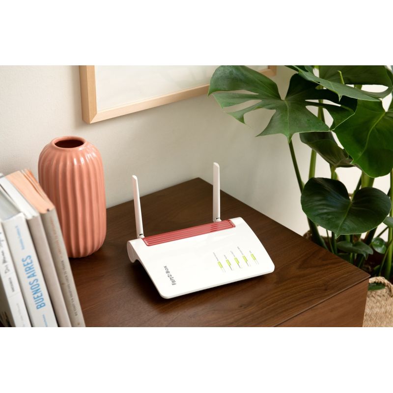 FRITZ!Box 6850 5G Wireless Router Gigabit Ethernet Dual-band (2.4 GHz/5 GHz) Black, Red, White Komunikacja i łączność/Routery 3G/4G/5G Your Sports Performance