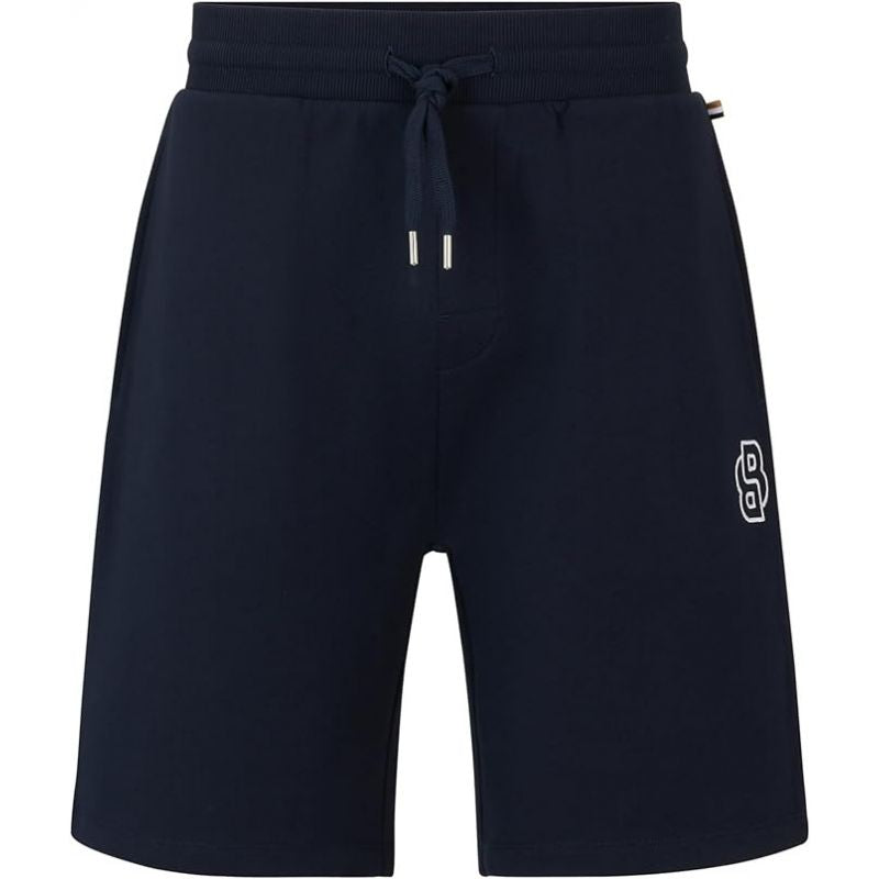 BOSS Fashion BLU men's shorts, cotton, navy blue (50515170-403) Boss