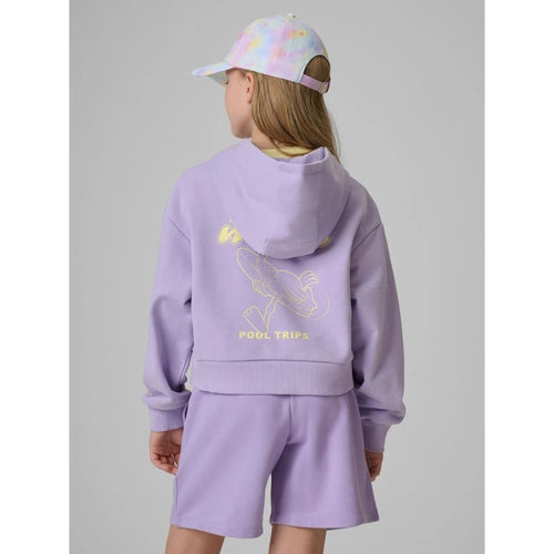 Girls' loose sweatshirt with hood 4F 4FJRSS26TSWSF2936-52S 4f